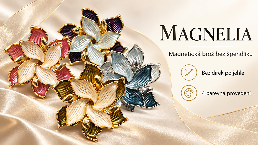 Dámská magnetická brož Magnelia (7)